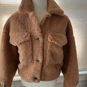 Miss Love Boutique Teddy Jacket size Small NWT